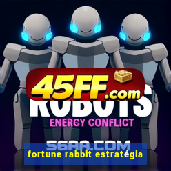 fortune rabbit estratégia